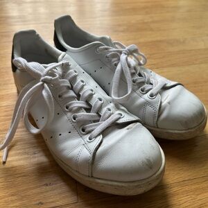 Adidas White Leather Stan Smith Sneakers Size 7
